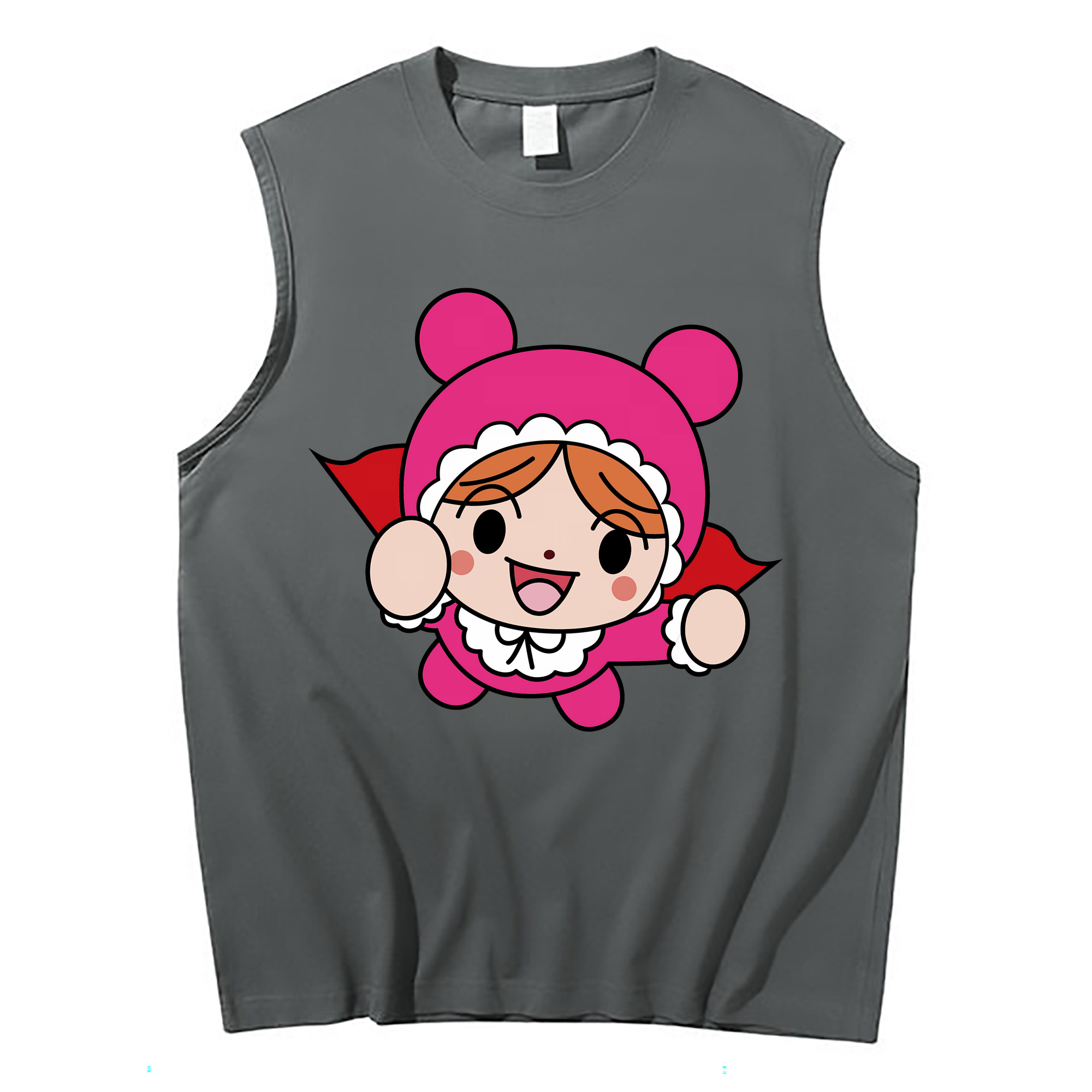 （画像用） アンパンマン Anpanman コットン100％タンクトップ（フロントプリント）